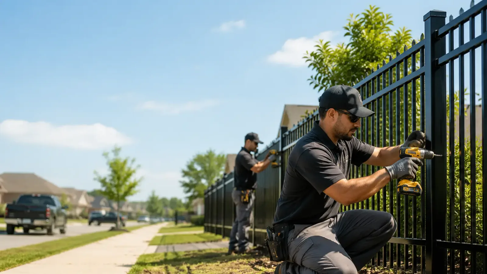 Metal Fence Installation in Marshalltown, IA